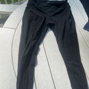 GUC athleta soft black leggings.